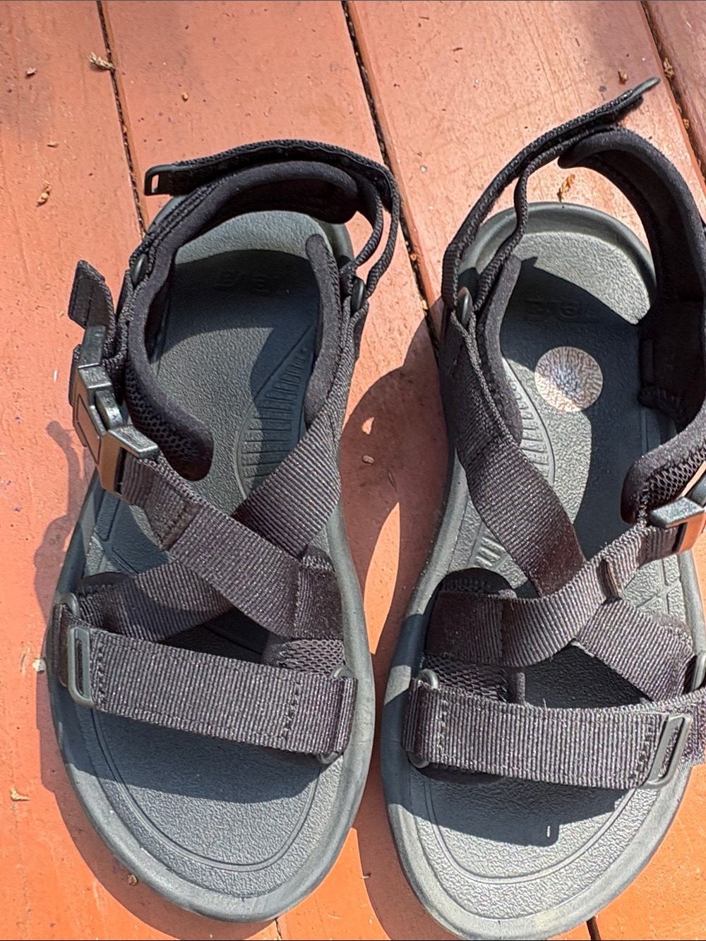 Teva Black Outdoor Sport Sandals